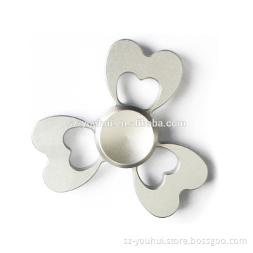 Clover Shaped Metal hand toys Fidget Spinner